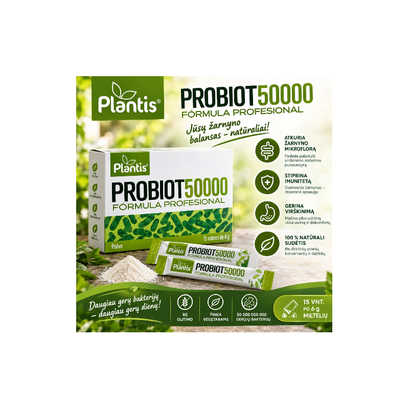 PROBIOT 50000mln. PLANTIS- FORMULA PROFESIONAL